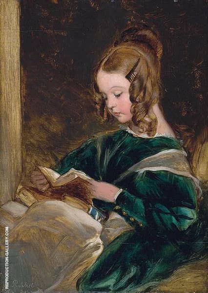 Rachel Russell 1835 by Edwin Henry Landseer | Oil Painting Reproduction