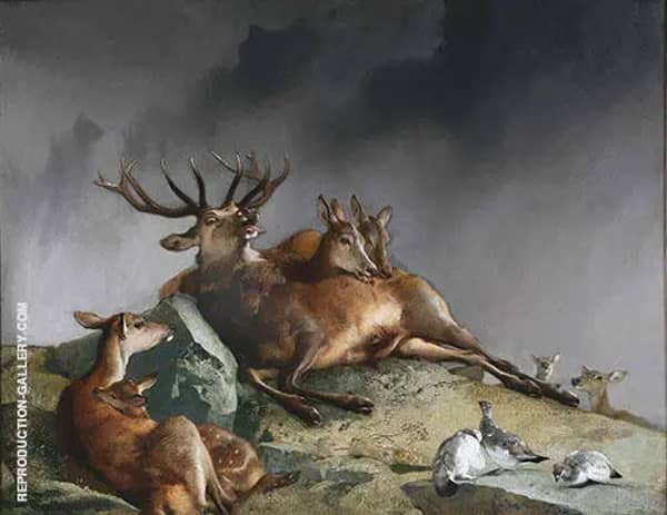 The Highland Nurses by Edwin Henry Landseer | Oil Painting Reproduction