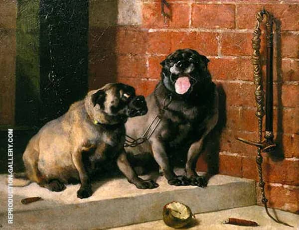 Uncle Tom by Edwin Henry Landseer | Oil Painting Reproduction