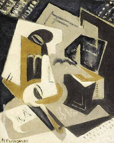 Composition 1918 by Maria Blanchard | Oil Painting Reproduction