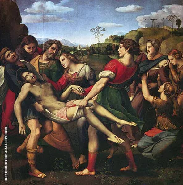 The Deposition 1507 by Raphael | Oil Painting Reproduction
