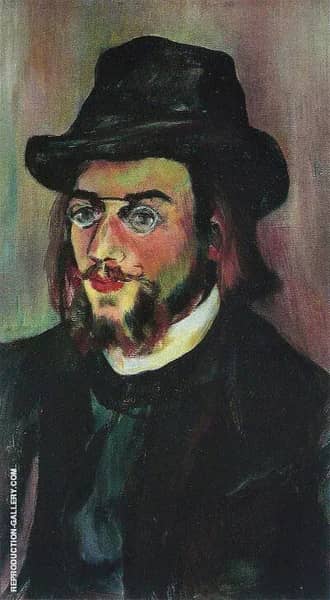 Portrait of Composer Erik Satie 1893 | Oil Painting Reproduction