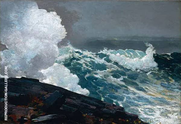 Northeaster 1895 by Winslow Homer | Oil Painting Reproduction