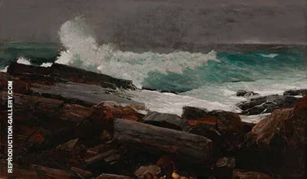 Prouts Neck by Winslow Homer | Oil Painting Reproduction