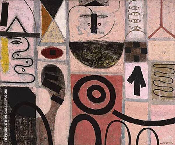 The Seer by Adolph Gottlieb | Oil Painting Reproduction