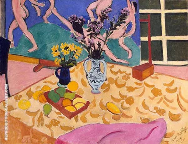 Still Life with Dance 1909 by Henri Matisse | Oil Painting Reproduction