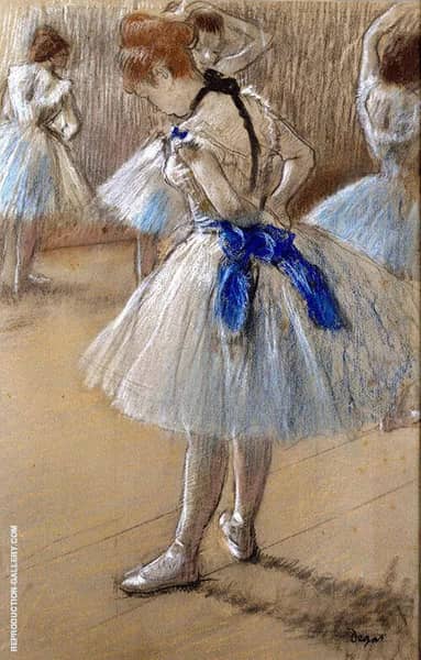 The Dance Studio c1878 by Edgar Degas | Oil Painting Reproduction