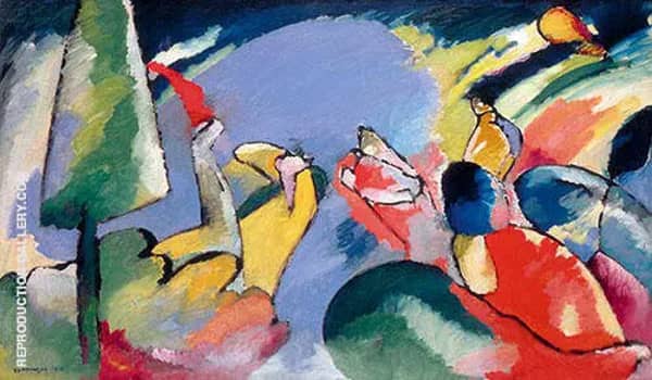Improvisation 14 1910 by Wassily Kandinsky | Oil Painting Reproduction