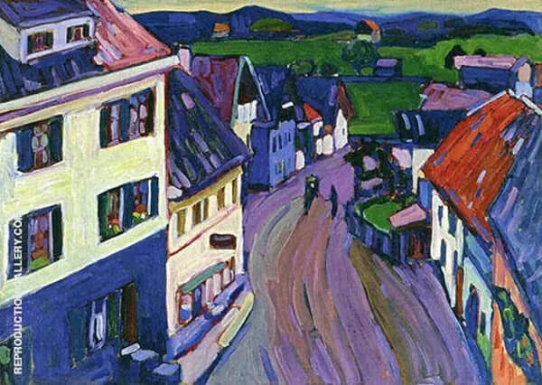 View from The Window of The Griesbrau 1908 | Oil Painting Reproduction