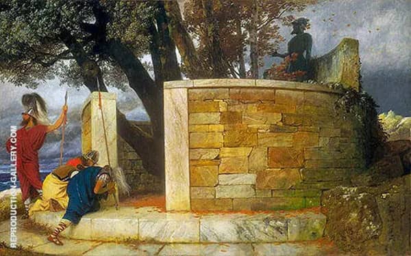 The Sanctuary of Hercules 1884 | Oil Painting Reproduction