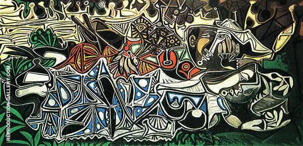 Women on the Banks of the Seine, after Courbet (1950) | Oil Painting Reproduction