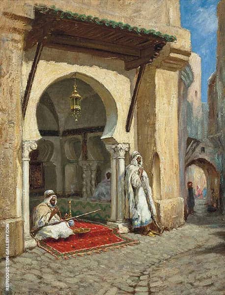 In The Medina by Addison Thomas Millar | Oil Painting Reproduction