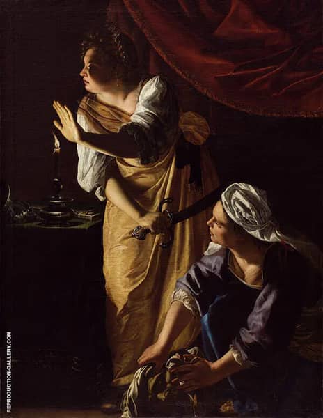 Judith and her Maidservant 1625 | Oil Painting Reproduction