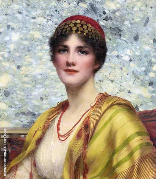Leonora by William Clarke Wontner | Oil Painting Reproduction