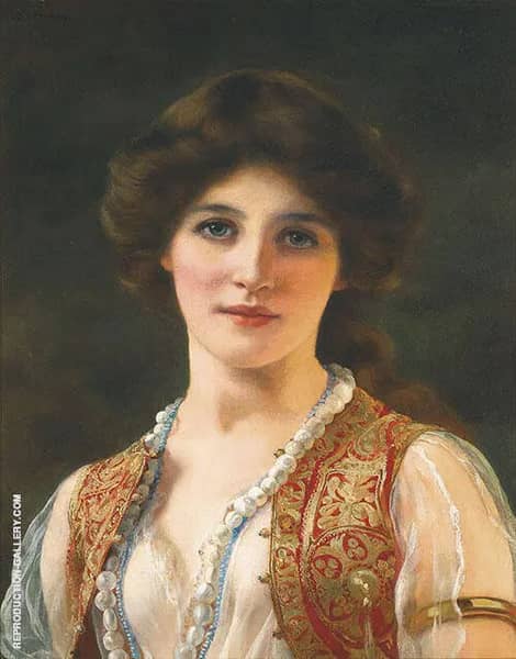 An Eastern Beauty 1900 | Oil Painting Reproduction