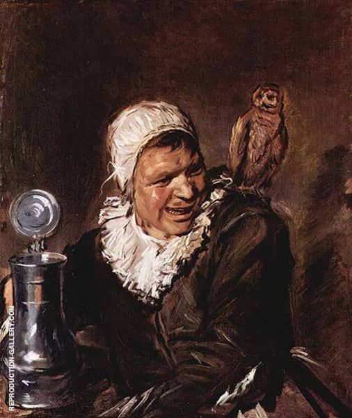 Malle Babbe 1630 by Frans Hals | Oil Painting Reproduction