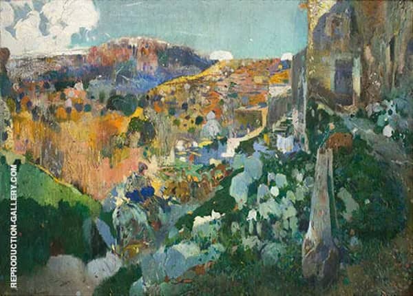 The Jewel 1910 by Joaquin Mir Trinxet | Oil Painting Reproduction