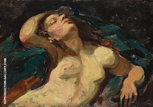 Portrait of a Woman by Axel Torneman | Oil Painting Reproduction