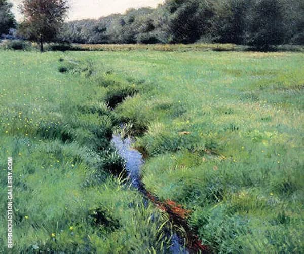 The Brook Medfield 1889. | Oil Painting Reproduction