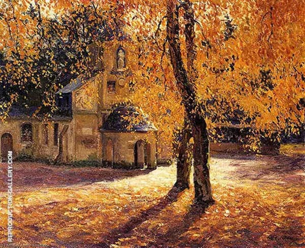 Notre Dame de Grace at Honfleur 1910 | Oil Painting Reproduction