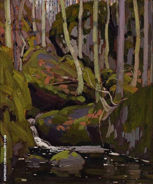 Algoma 1918 by Lawren Harris | Oil Painting Reproduction