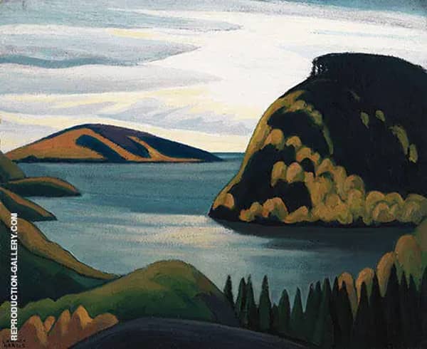 Coldwell Lake Superior Lake Superior Sketch xxii 1924 | Oil Painting Reproduction