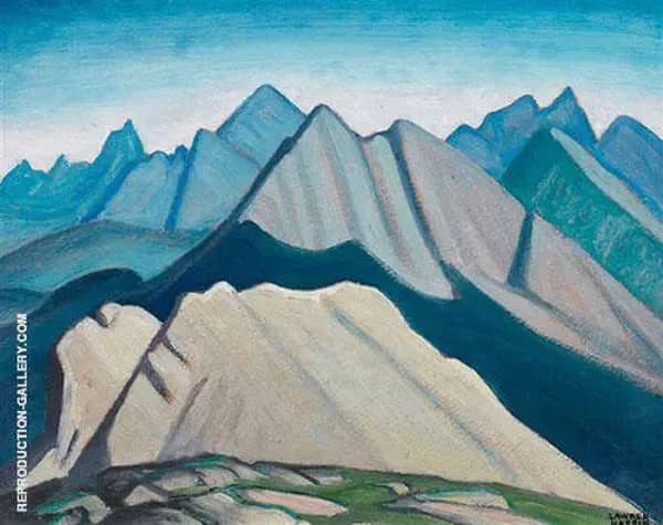 Colin Range Mountain Sketch lV 1924 | Oil Painting Reproduction