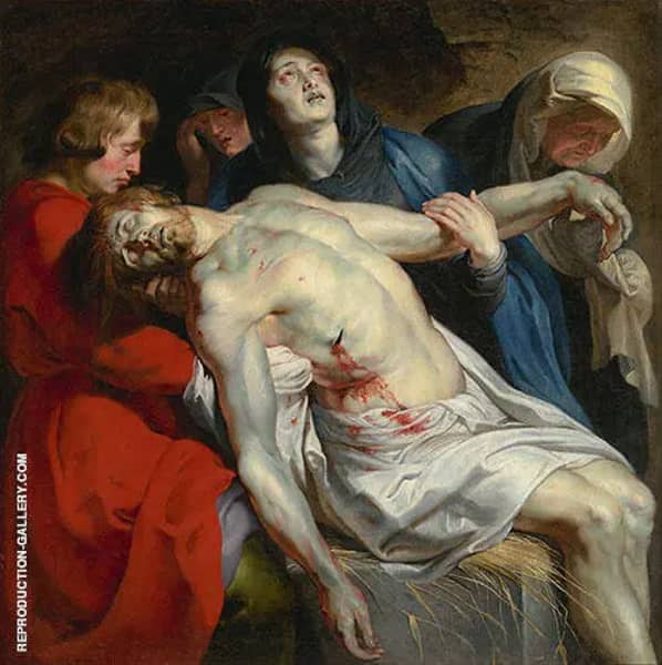The Entombment c1612 by Peter Paul Rubens | Oil Painting Reproduction