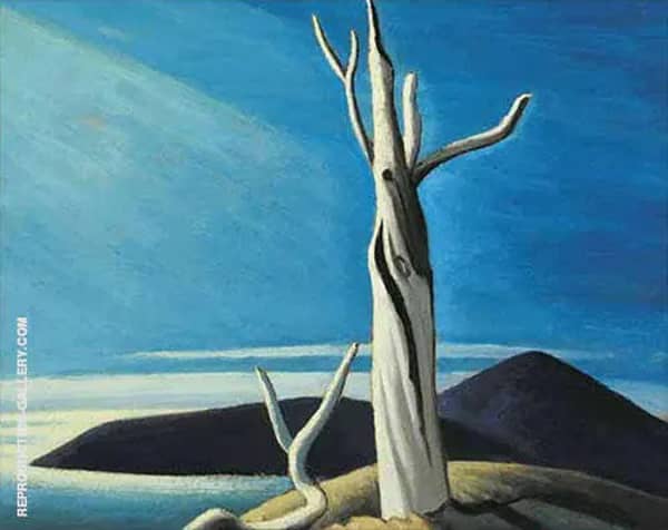 Lake Superior Sketch LXI 1926 by Lawren Harris | Oil Painting Reproduction