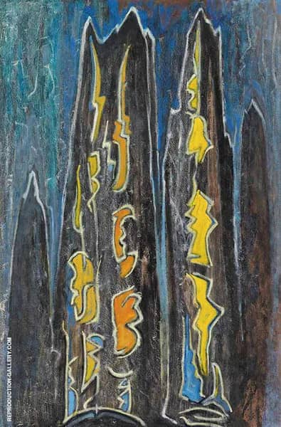 LSH 84 1958 by Lawren Harris | Oil Painting Reproduction