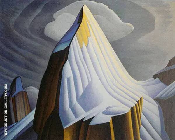 Mount Lefroy 1930 by Lawren Harris | Oil Painting Reproduction