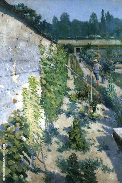 Garden in Grez by Karl Nordstrom | Oil Painting Reproduction