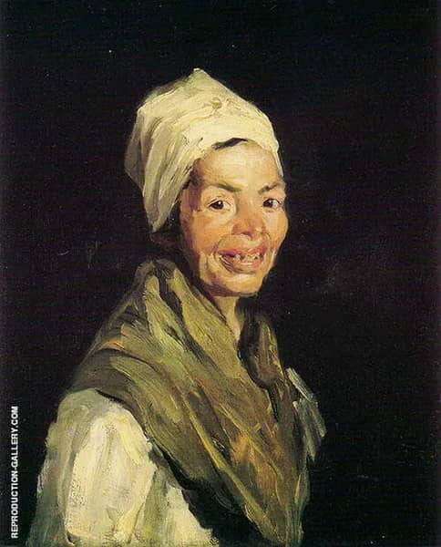 Celestina 1908 by Robert Henri | Oil Painting Reproduction