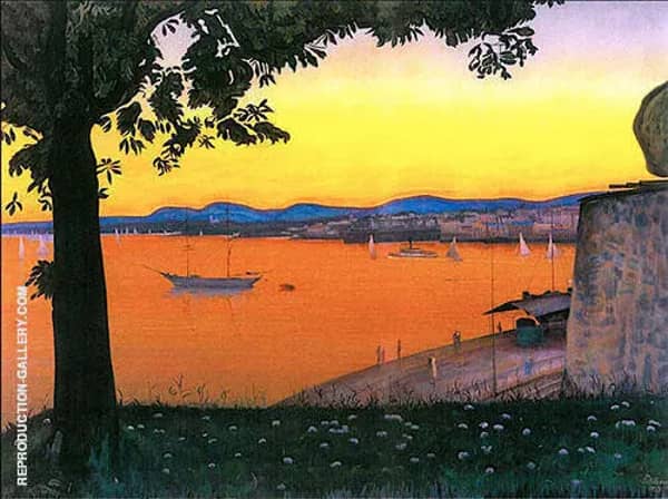 Oslo 1833 by Harald Sohlberg | Oil Painting Reproduction