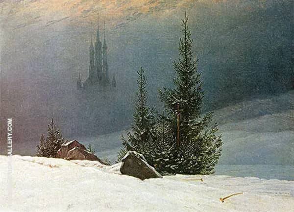Winter Landscape 1811 | Oil Painting Reproduction