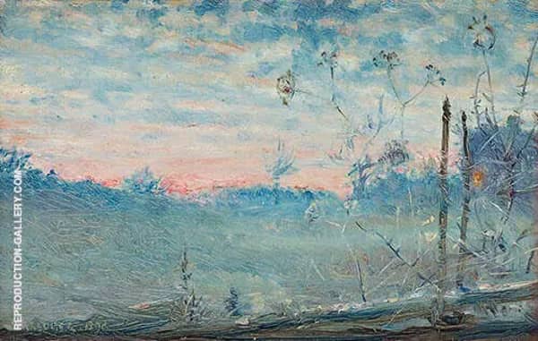 Twighlight 1890 by Nils Kreuger | Oil Painting Reproduction