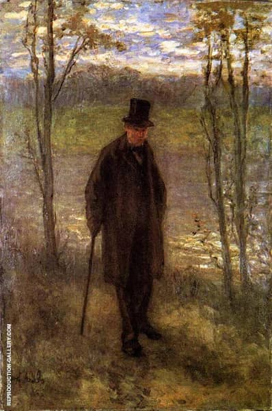 We Grow Old 1878 by Jozef Israels | Oil Painting Reproduction