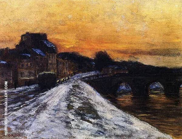 The Bridge at Joinville | Oil Painting Reproduction