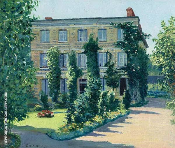 The House of Dr Husson Offranville France 1893 | Oil Painting Reproduction