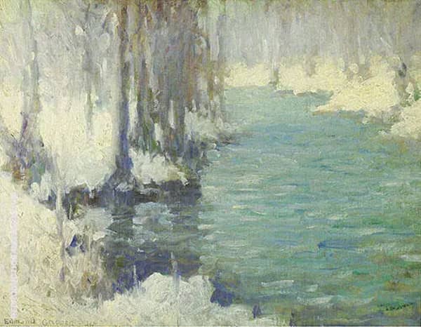 The Mill Stream 1916 by Edmund William Greacen | Oil Painting Reproduction