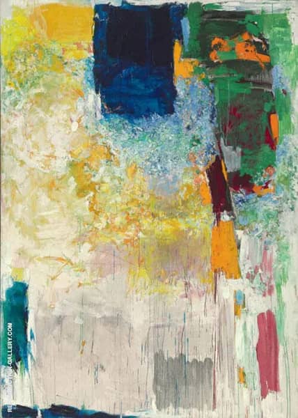 Sally Salut by Joan Mitchell | Oil Painting Reproduction