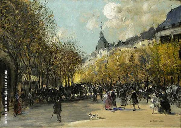 Le Carrefour Drouot Paris | Oil Painting Reproduction