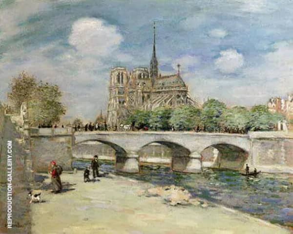 Notre Dame de Paris 1900 | Oil Painting Reproduction