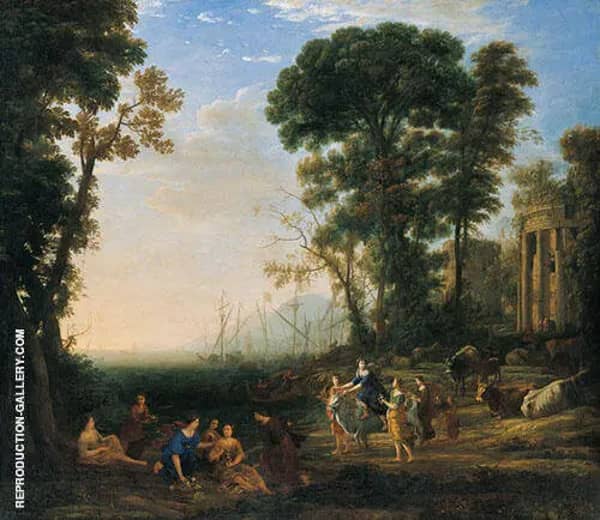 Scene with Europa and The Bull 1634 | Oil Painting Reproduction