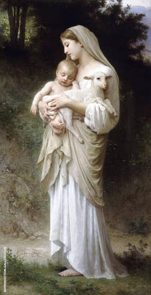 Innocence by William-Adolphe Bouguereau | Oil Painting Reproduction