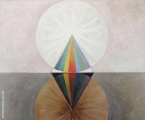 Group IX The Swan No 12 1915 by Hilma AF Klint | Oil Painting Reproduction
