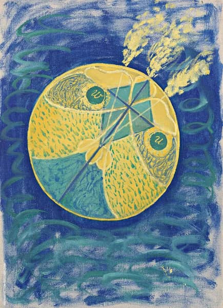 Primordial Chaos by Hilma AF Klint | Oil Painting Reproduction