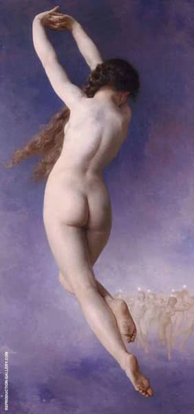 The Lost Pleiad by William-Adolphe Bouguereau | Oil Painting Reproduction