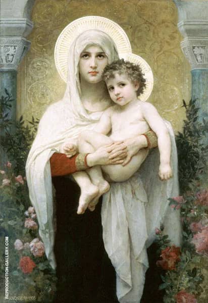 The Madonna of The Roses 1903 | Oil Painting Reproduction