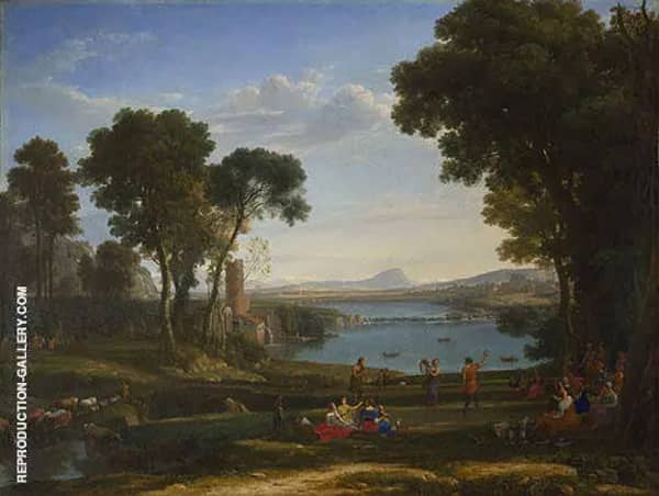 The Mill 1648 by Claude Lorrain | Oil Painting Reproduction
